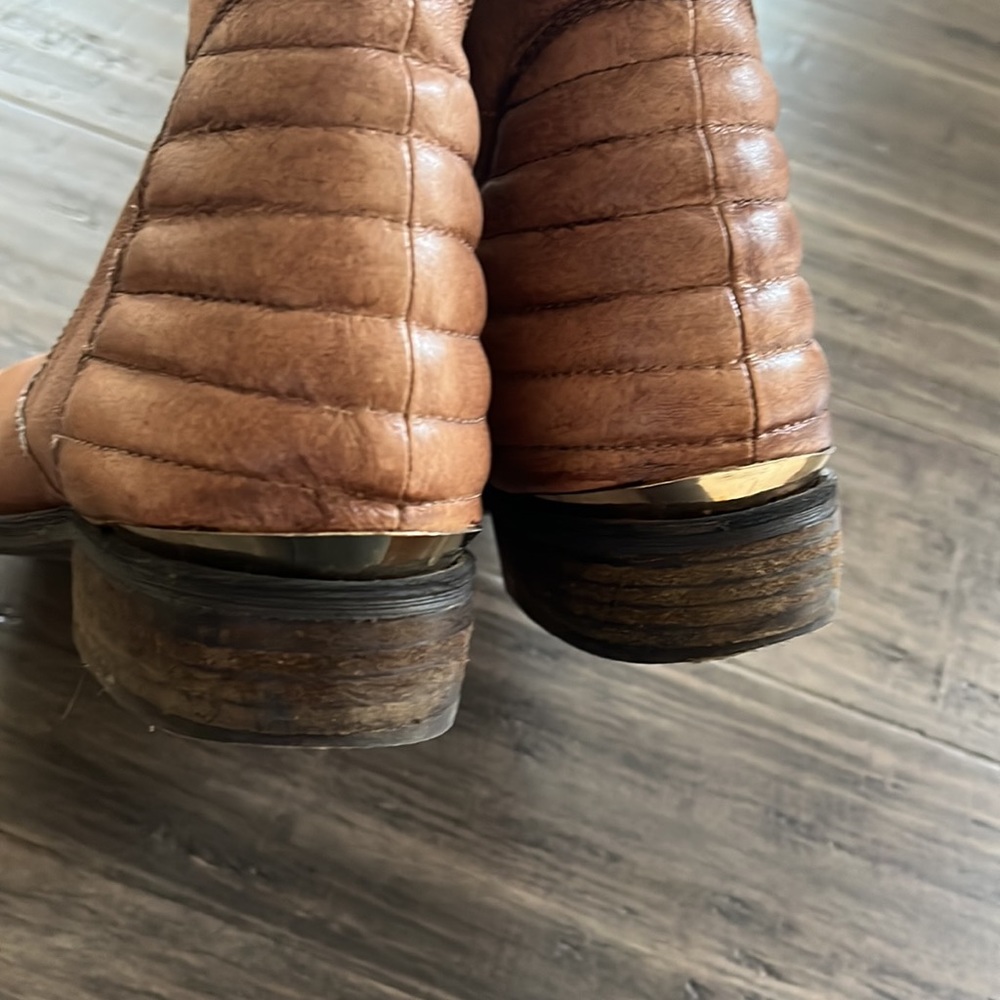 Steve Madden Brown Leather Boots - Picture 8 of 12